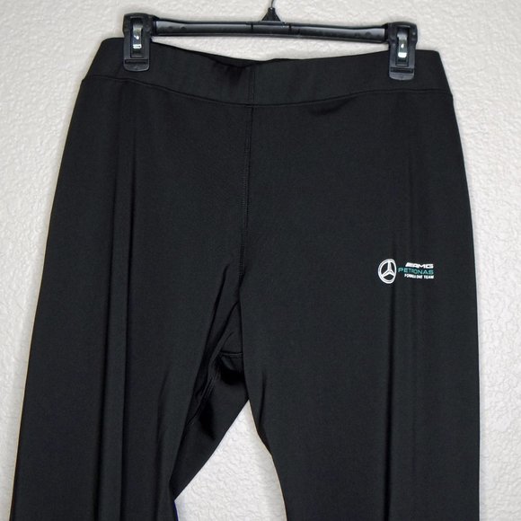 Mercedes AMG Petronas F1 Leggings -Black- Womens- SZ XXL/ 2X NWT Formula 1 - Picture 4 of 9